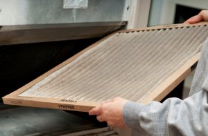 two stage furnace air filter